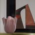Venini Fazzoletti Opalino vases, amethyst sabbiato - Picture2