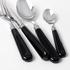 Capdeco Cambridge cutlery, black