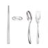Christofle Mood Asia 24-piece silverplated cutlery set in egg case