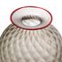 Venini Monofiori Balloton vases, taupe sabbiato