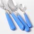 Capdeco Cambridge cutlery, light blue