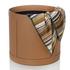 Giobagnara William large leather basket, brown - Picture2