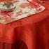Le Jacquard Francais Souveraine table linen, red