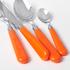 Capdeco Cambridge cutlery, orange