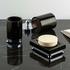 Cristal et Bronze Obsidian bathroom accessories - Picture2