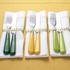 Capdeco Cambridge cutlery, yellow
