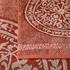 Leitner Rosetta terry towels, rust red