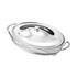 Greggio Millerighe baking dishes with Pyrexglass & cover