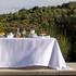 Le Jacquard Francais Portofino table linen, white