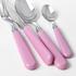 Capdeco Cambridge cutlery, pink