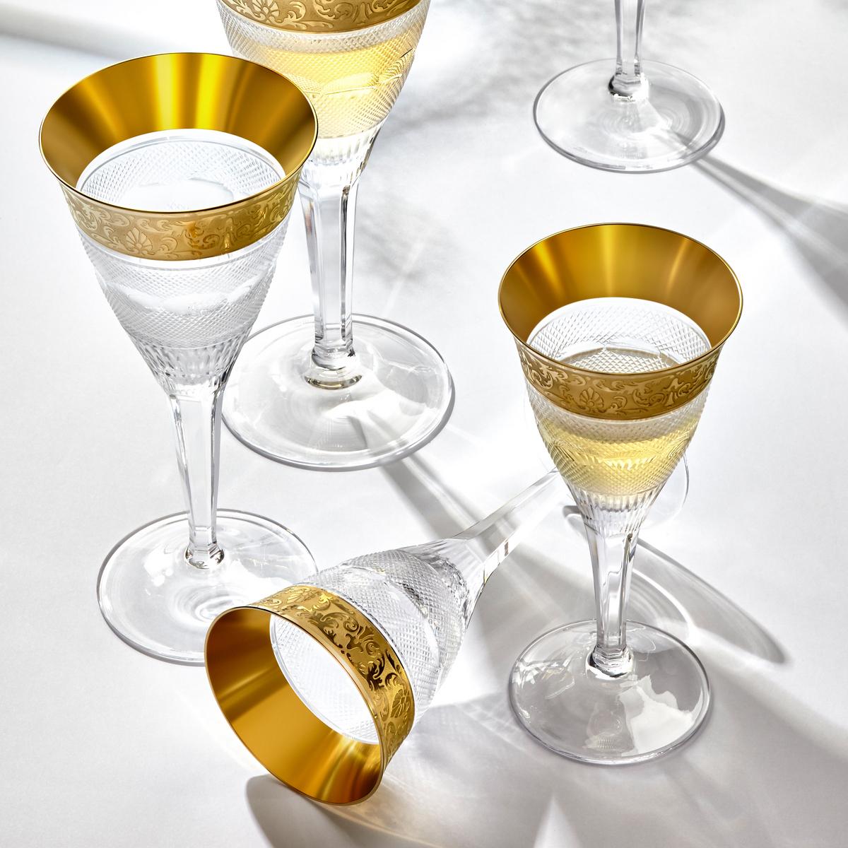 Moser Splendid Gold glasses