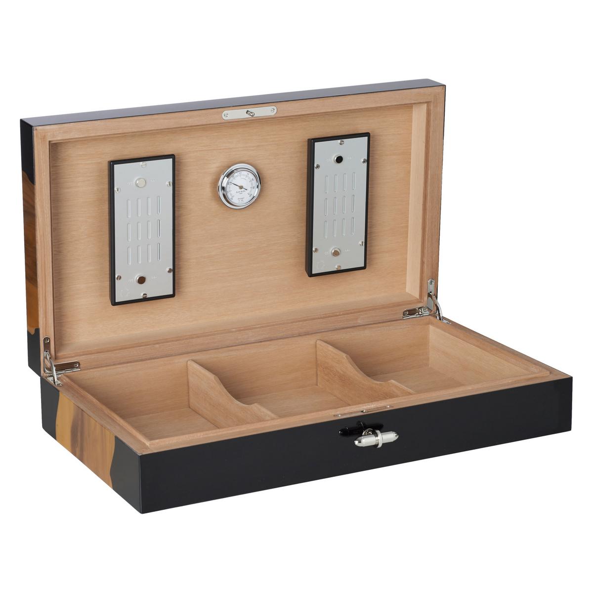 Elie Bleu Gun Thriller Yellow humidor, for 110 cigars artedona.