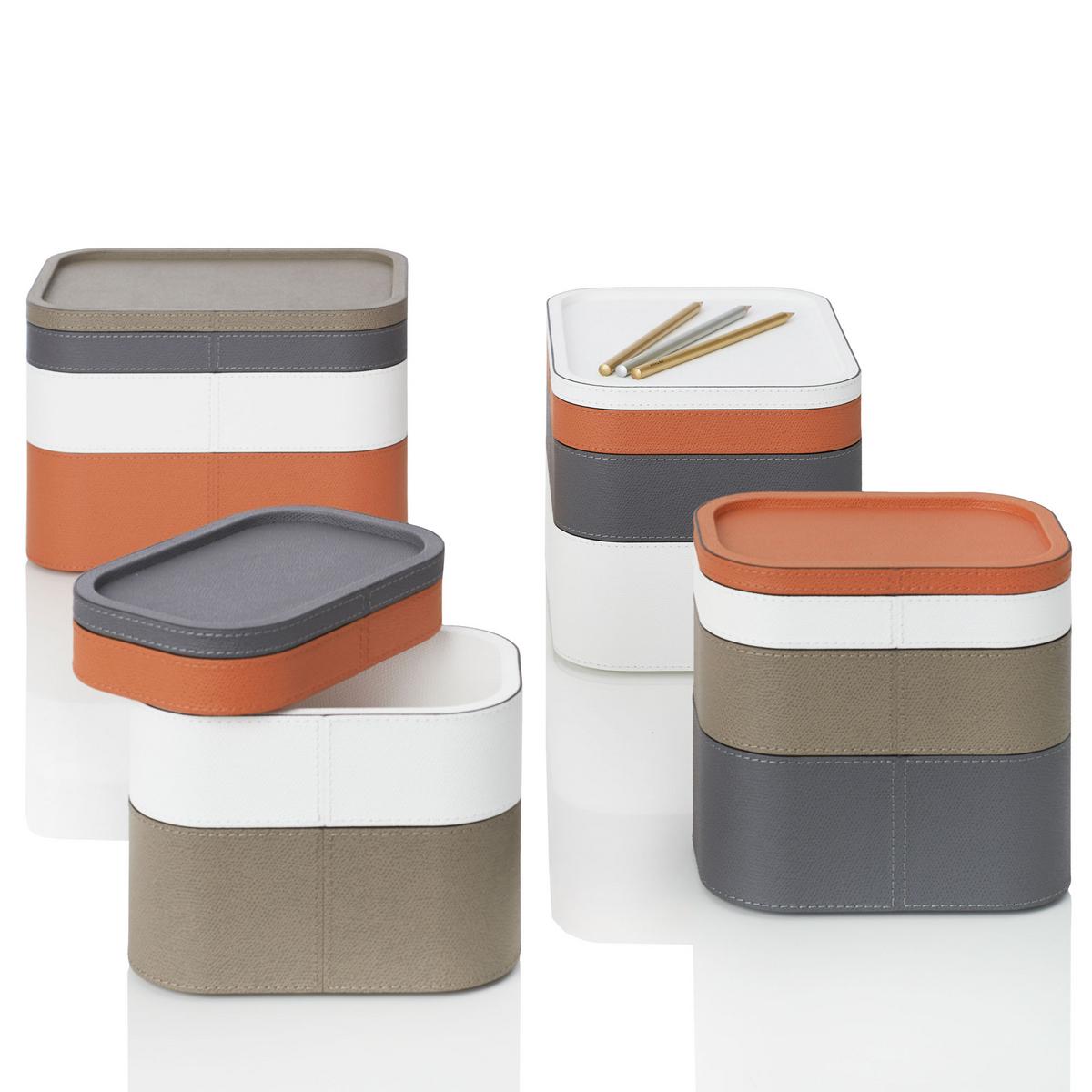 GioBagnara Polo stackable trays, rectangular | artedona.
