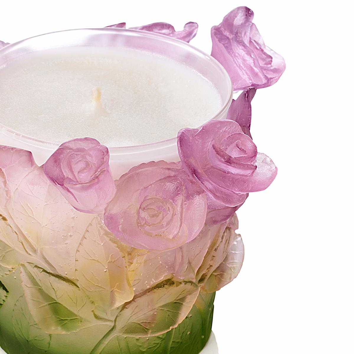 Daum Roses candle holder artedona.