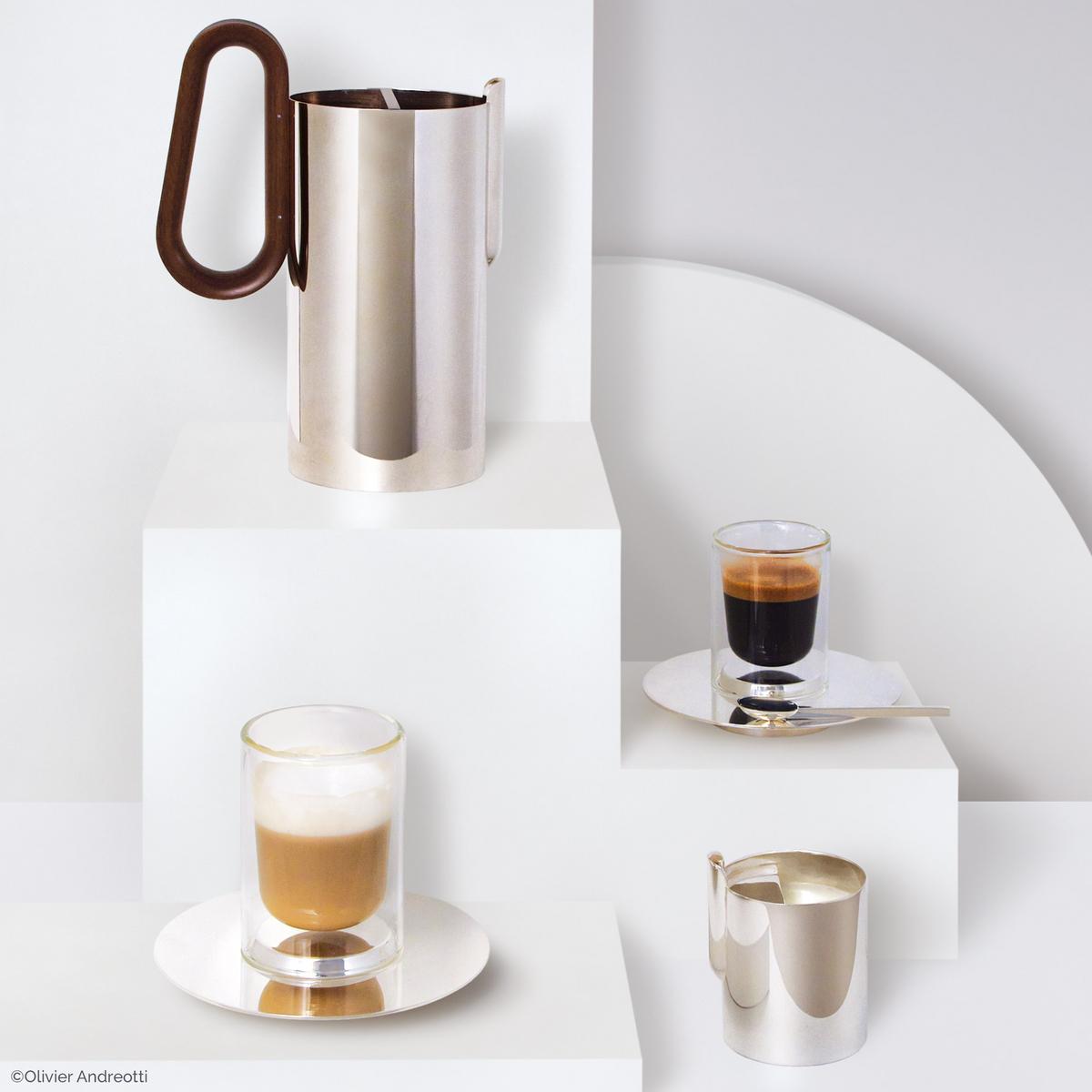 Puiforcat Phi coffee and tea service artedona.