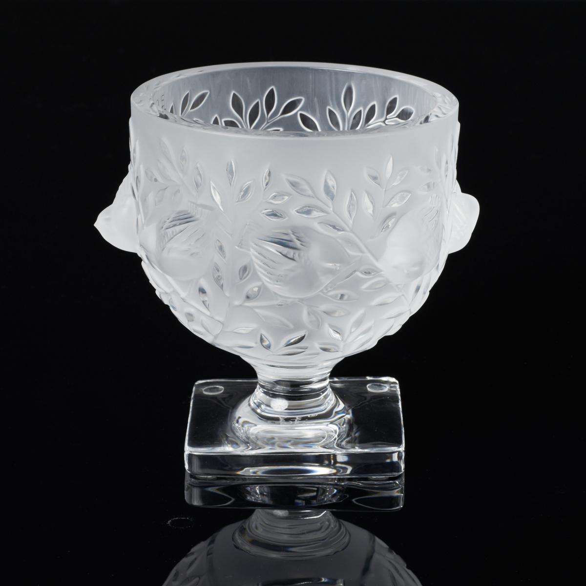 ラリック LALIQUE フラワーベース　エリザベス ELISABETH 美品】Lalique☆ラリック☆花瓶☆エリザベス - メルカリ
