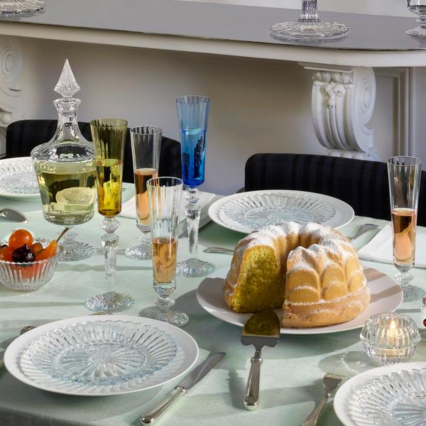 Baccarat Mille Nuits crystal glass plates | artedona.