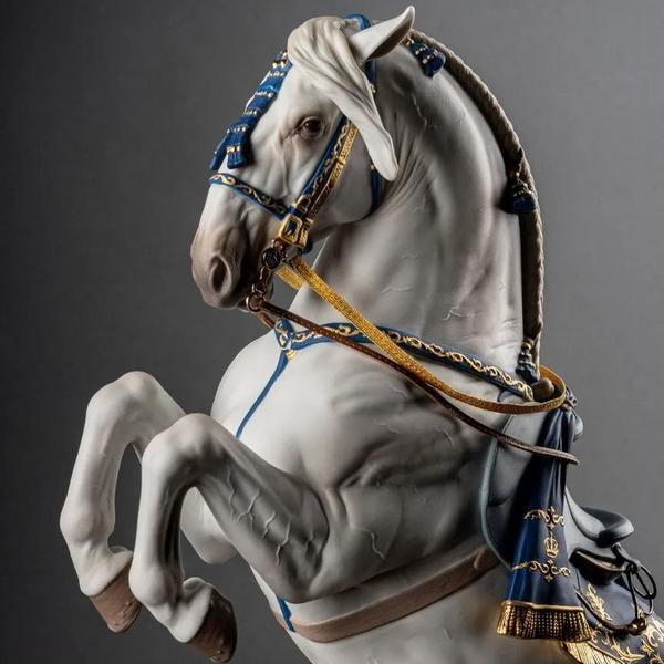 Lladró Spanish Pure Breed - Haute École sculpture | artedona.