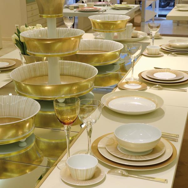☆タイムセール☆ Bernardaud Gouttes d'or ゴールド皿 Bernardaud