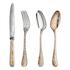 Christofle Jardin d'Eden cutlery, silverplated & partially gilded