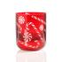 Artel Candy Cane tea light holder, red