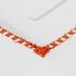 Eri Textiles Hemstitch Orange table linen - Picture3
