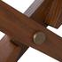 Giobagnara Arturo luggage rack, walnut-coloured frame with springbok leather - Picture3