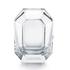 Baccarat Vase Octogone, klar