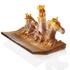 Daum Cavalcade pen tray, glazed brown - Picture3