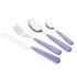 Capdeco Cambridge cutlery, lilac