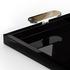Arcahorn Berro lacquered tray, black