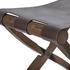 Giobagnara Arturo luggage rack, walnut-coloured frame with brown leather - Picture3