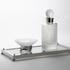 Cristal et Bronze Bambou bathroom accessories, chrome