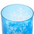 Artel Snowflakes tea light holder, light blue