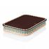 Pigment Orsay tray, leather & rattan, mint - Picture3