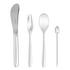 Christofle Mood Party 24-piece silverplated cutlery set in egg case without tray