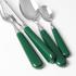 Capdeco Cambridge cutlery, dark green