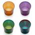 L'Objet Whiskeybecher Prism, 4er-Set mit 4 Farben
