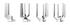 Christofle Arborescence stainless steel candelabras - Picture3