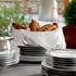 Christofle Silver Time bread basket, with 2 napkins - Picture3