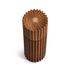 L'Objet Ionic salt and pepper mills, natural oak