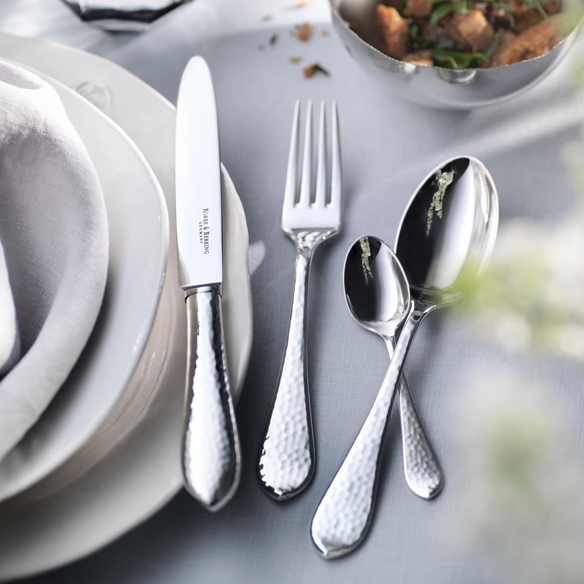 Robbe & Berking Martelé cutlery, sterling silver