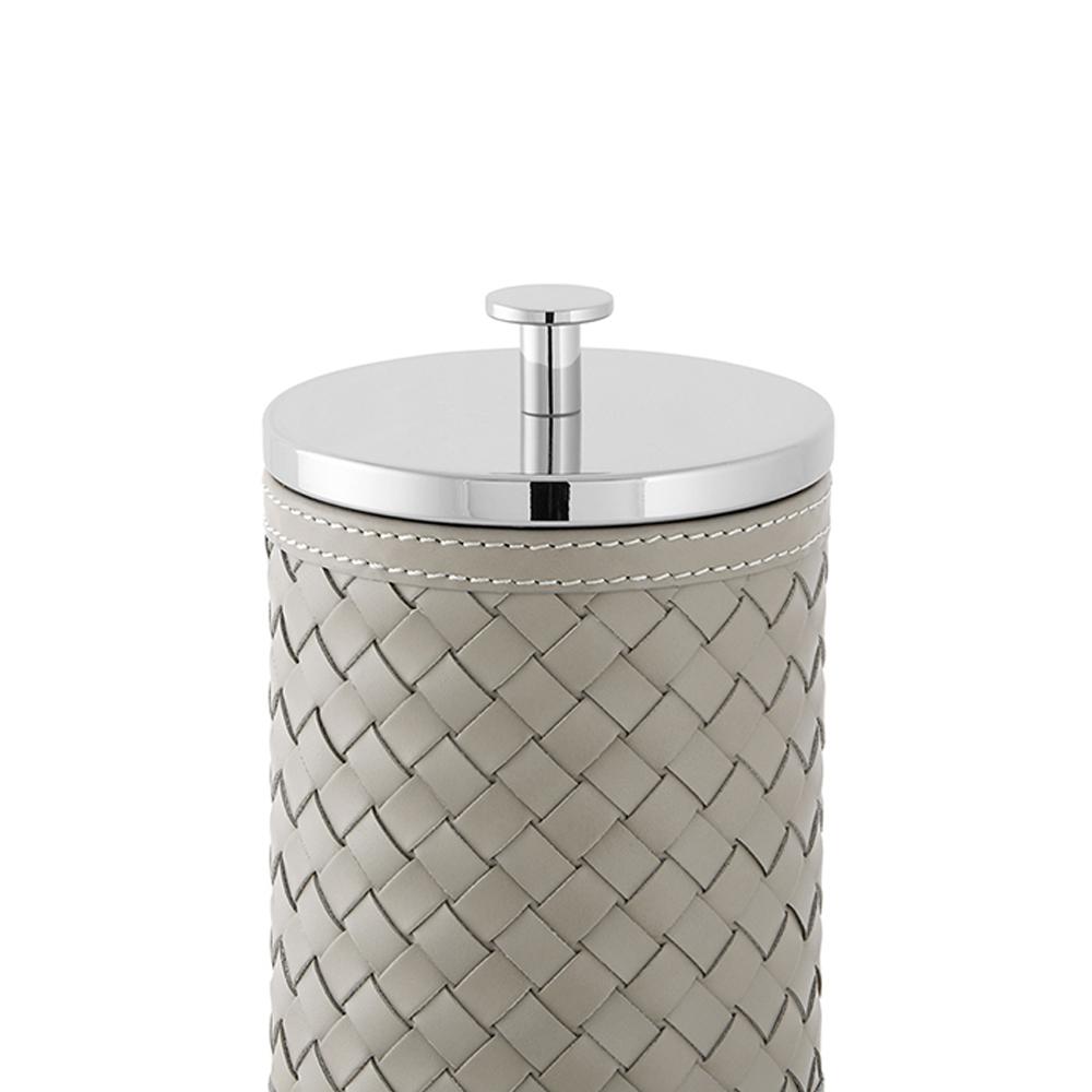 Riviere Milano bathroom accessories, chrome/grey artedona.