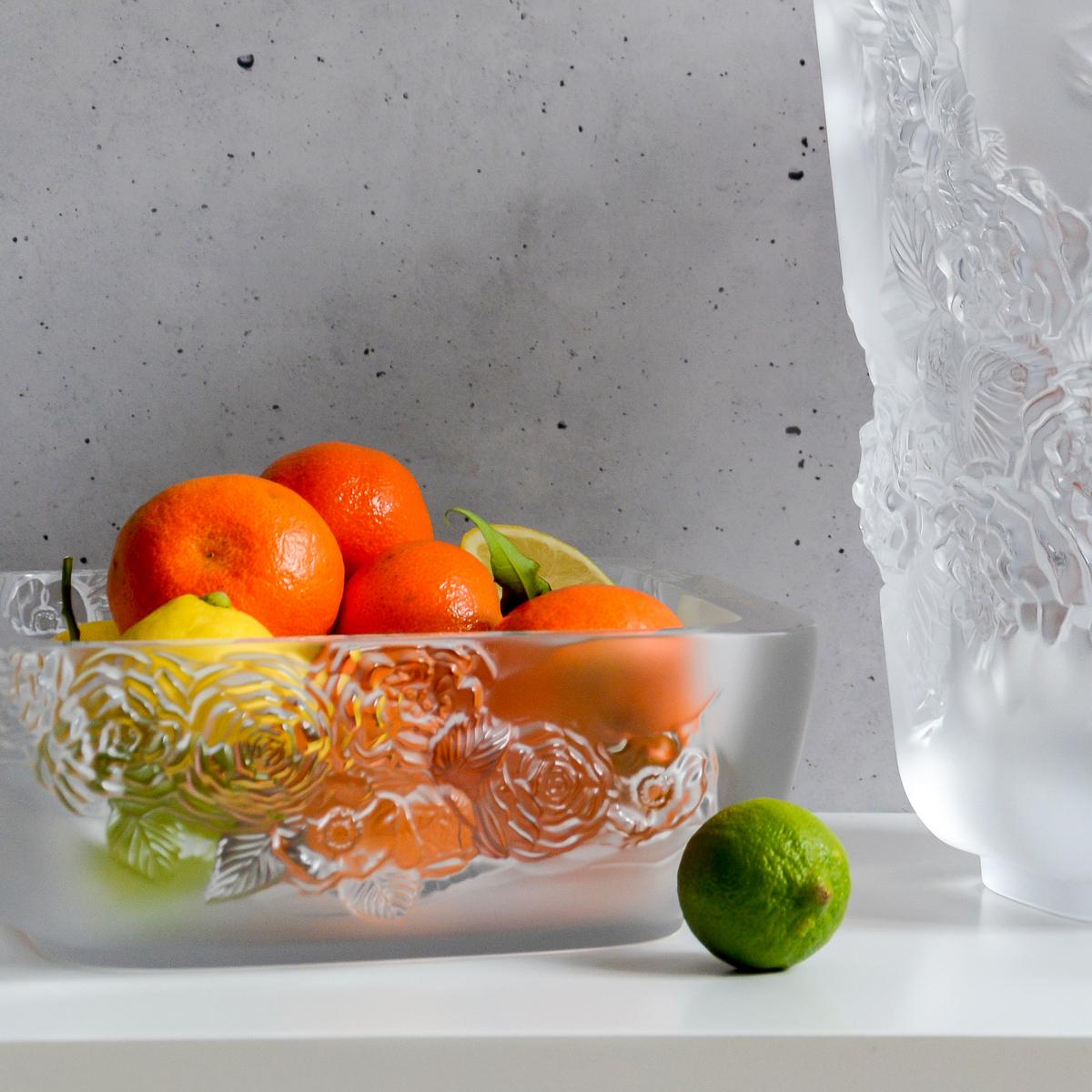 Lalique Pivoines bowl | artedona.