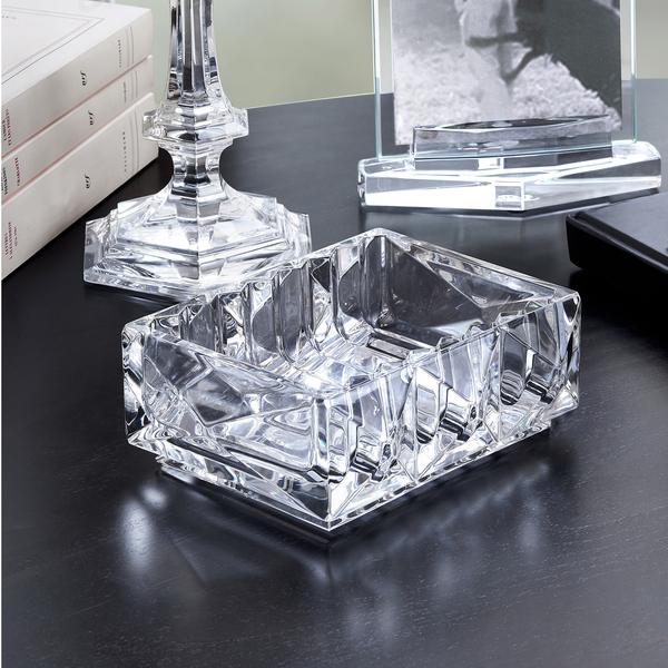Baccarat Louxor catch all tray, clear | artedona.