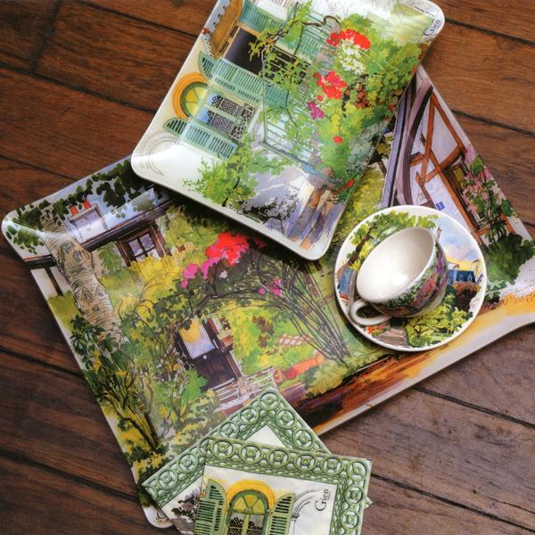 Gien De Paris à Giverny Dinnerware | artedona.