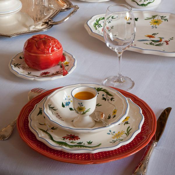 Gien Oiseaux de Paradis Dinnerware | artedona.