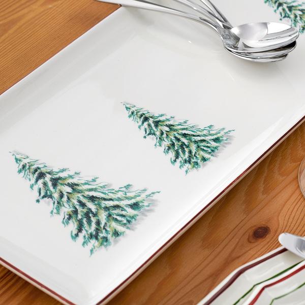 Gien Filets Noel Dinnerware | artedona.