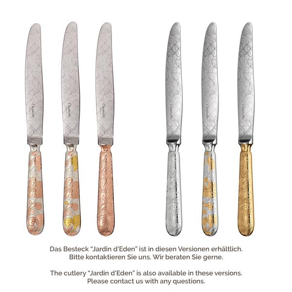 Christofle Jardin d'Eden cutlery, silverplated | artedona.