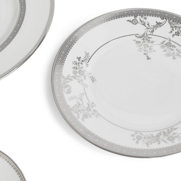 Wedgwood Vera Wang - Lace Platinum Dinnerware | artedona.